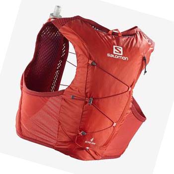 Running Packs Salomon ACTIVE SKIN 4 Mujer Rojos | MX 2280WNB